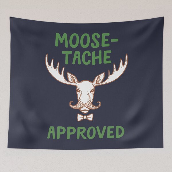 Item preview, Moose Mustache Moose-tache Approved designed and sold by HowToCanadian.