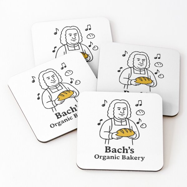 Artikelvorschau, Bachs Bio-Bäckerei – Lustige, fette Kritzeleien entworfen und verkauft von Bold Doodles.