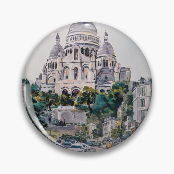 Item preview, Montmartre Paris Street Scene Travel Art  designed and sold by CARRAANN.