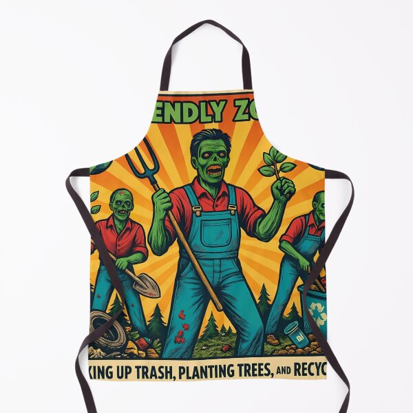 Item preview, Ecofriendly Zombies: The Green Apocalypse designed and sold by aminz4.