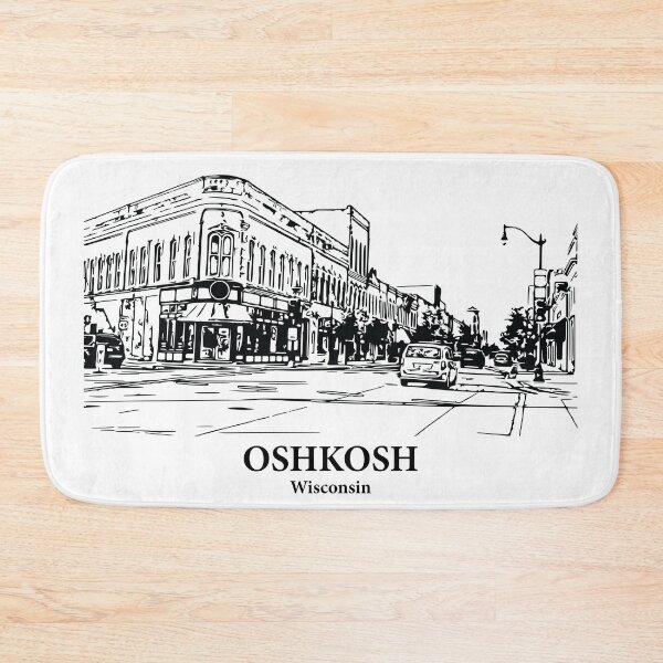 Item preview, Oshkosh - Wisconsin designed and sold by Lakeric Cityscapes.