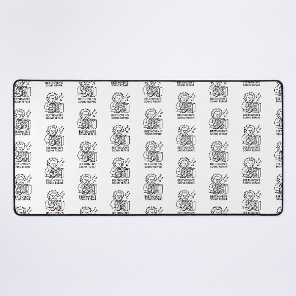 Item preview, Beethoven’s Sound Repair – Funny Bold Doodles Art designed and sold by Bold Doodles.