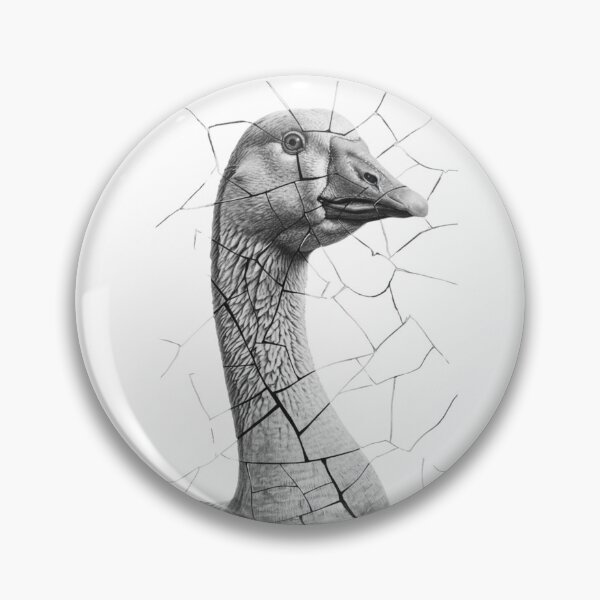 Item preview, Fragmented Goose Reflection designed and sold by Serafin & Co..