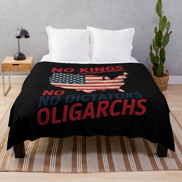 Item preview, No Kings No Dictators No Oligarchs Anti Oligarchy 4th July  designed and sold by NeomiStoreSS.