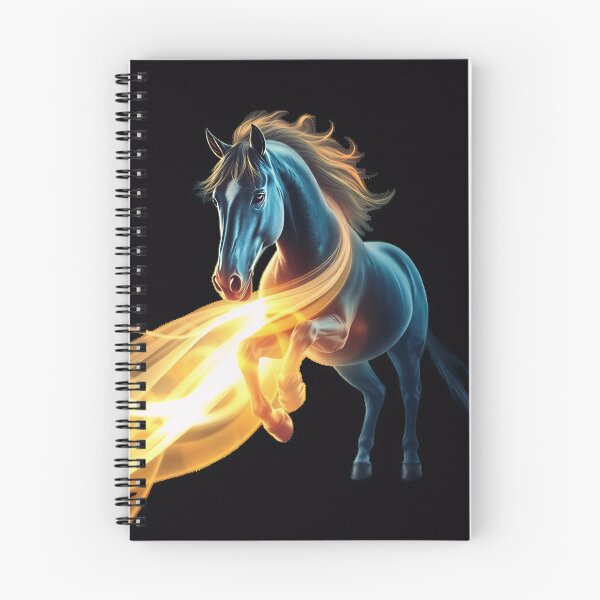 Item preview, Golden Flame Horse” designed and sold by Ashatanf.