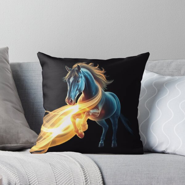 Item preview, Golden Flame Horse” designed and sold by Ashatanf.