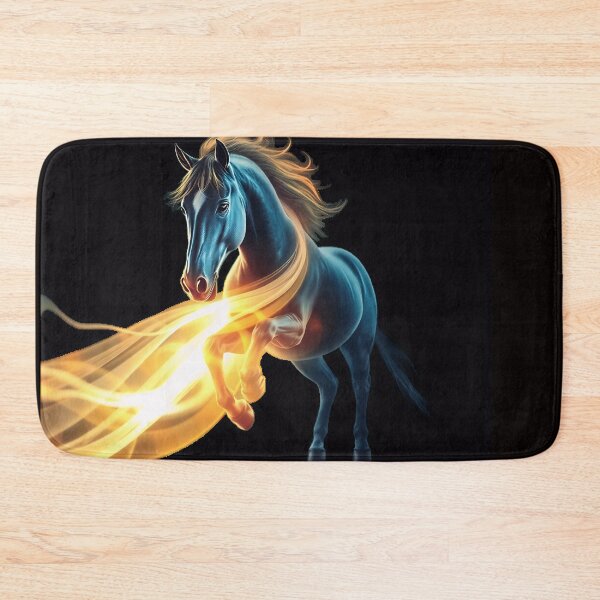 Item preview, Golden Flame Horse” designed and sold by Ashatanf.