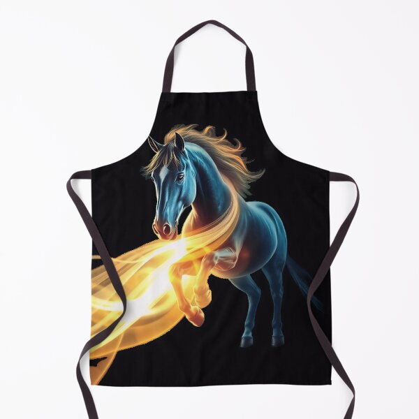 Item preview, Golden Flame Horse” designed and sold by Ashatanf.