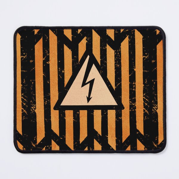 Item preview, Halloween lightning electricity caution! magic witch power energy stripes designed and sold by Luzi Illustrella.
