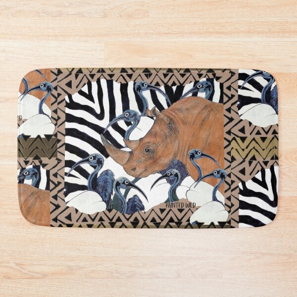Item preview, Sacred Rhino designed and sold by painted-wild.