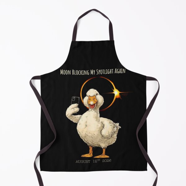Item preview, Funny Duck Solar Event 2026 Eclipse Selfie Design designed and sold by MTJ-Mushrooms.