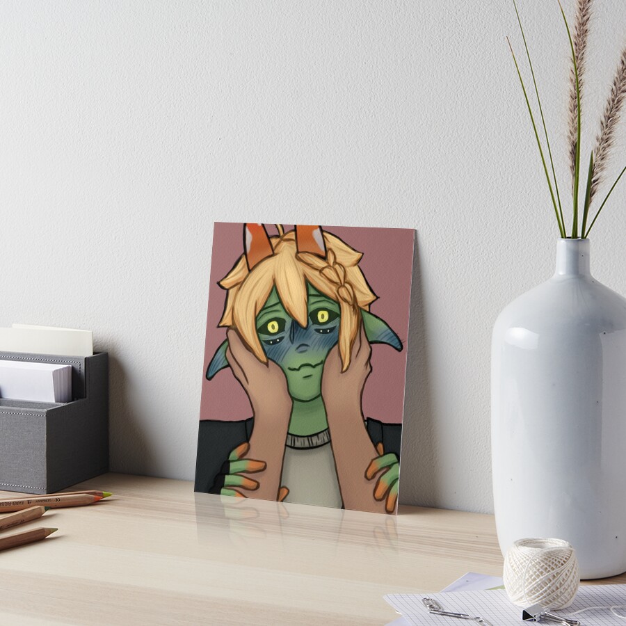 Item preview, Art Board Print designed and sold by Fruiish.