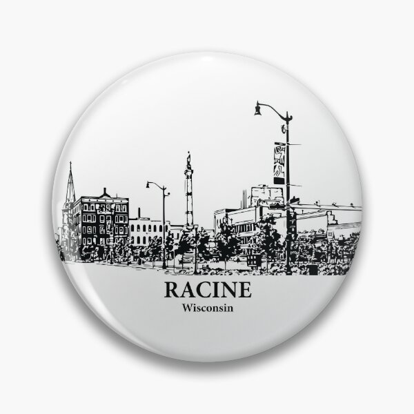 Item preview, Racine - Wisconsin designed and sold by Lakeric Cityscapes.
