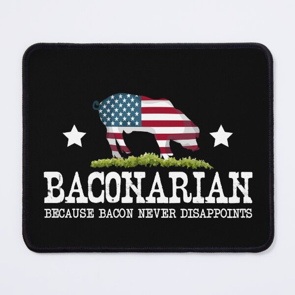 Item preview, Patriotic Bacon Lover Men Pig Meat Barbecue BBQ Bacon designed and sold by DSWShirts.