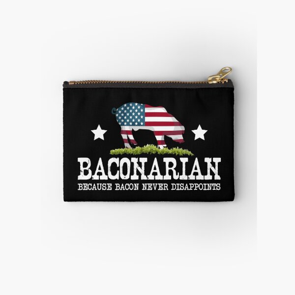 Item preview, Patriotic Bacon Lover Men Pig Meat Barbecue BBQ Bacon designed and sold by DSWShirts.