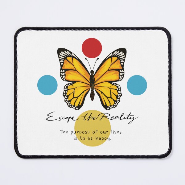 Item preview, Escape The Reality Butterfly Art designed and sold by Pixel & Petal.