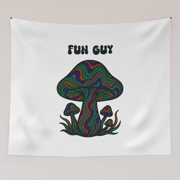 Item preview, Psychedelic Fun Guy designed and sold by The Unique Geek.