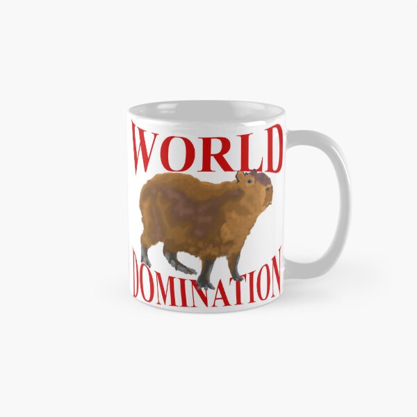 Item preview, World Domination Capybara designed and sold by PissKind.