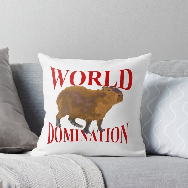 Item preview, World Domination Capybara designed and sold by PissKind.