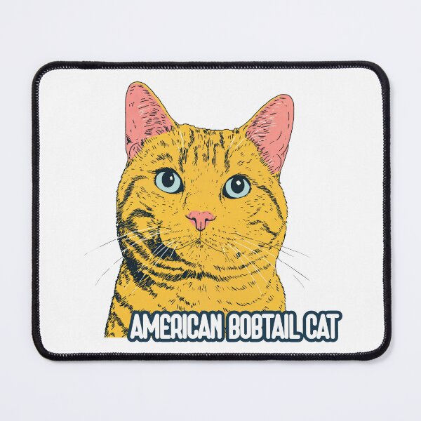 Item preview, Fierce & Fluffy: American Bobtail Cat designed and sold by ForeverPrintsOK.