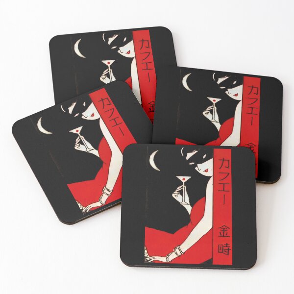 Item preview, Art deco Japanese matchbox label designed and sold by stevepaint.