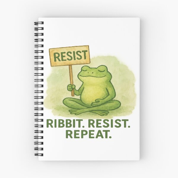 Item preview, Peaceful Frog Meditation – Resist & Repeat designed and sold by Rainseason.