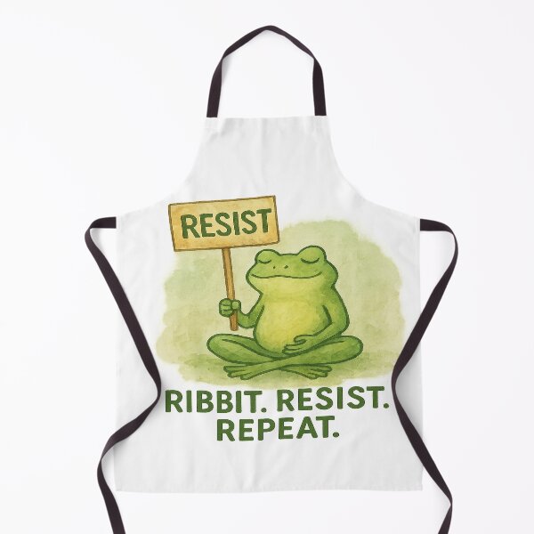 Item preview, Peaceful Frog Meditation – Resist & Repeat designed and sold by Rainseason.