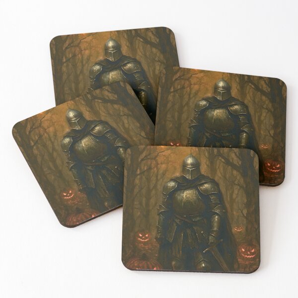Item preview, Halloween Knight in the Forest designed and sold by Marcicev-Bojan.