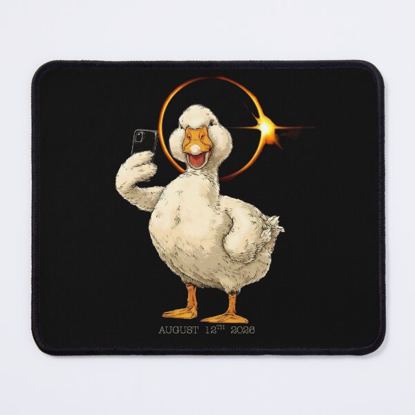 Item preview, Funny Duck Goose Solar Event 2026 Eclipse Selfie Design designed and sold by MTJ-Mushrooms.