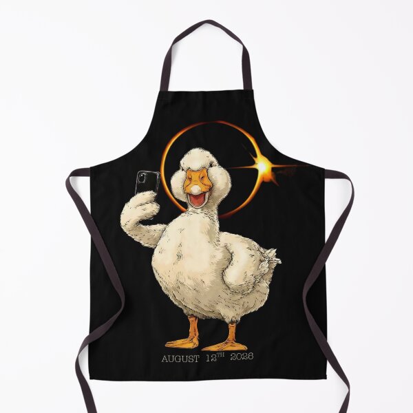 Item preview, Funny Duck Goose Solar Event 2026 Eclipse Selfie Design designed and sold by MTJ-Mushrooms.