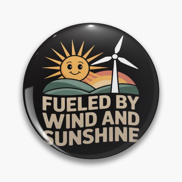 Item preview, Fueled by Wind and Sunshine Eco  designed and sold by JosephMelendez6.