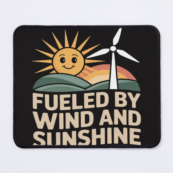 Item preview, Fueled by Wind and Sunshine Eco  designed and sold by JosephMelendez6.