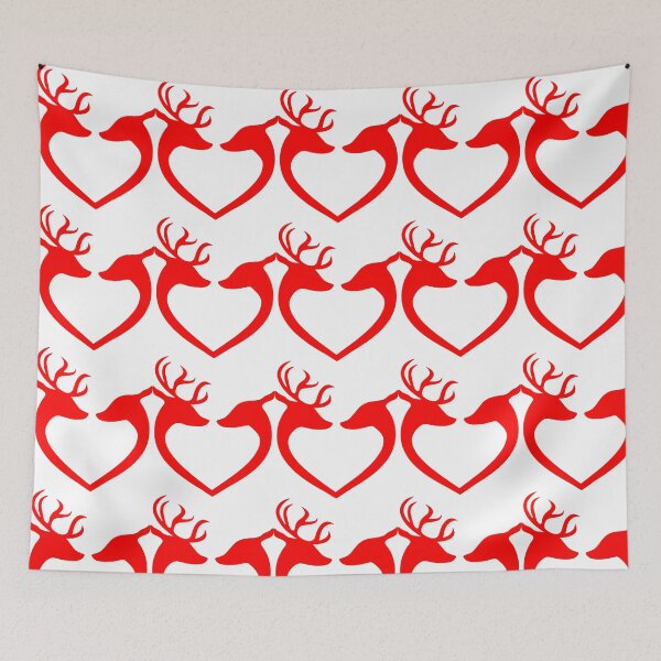 Item preview, CHRISTMAS REINDEER WHIT LOVE designed and sold by Pabhas.