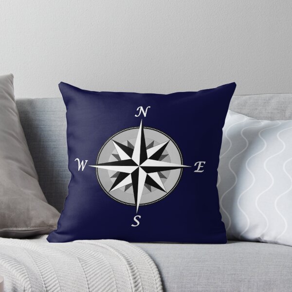Item preview, Navy Blue Compass Rose Fancy designed and sold by rewstudio.