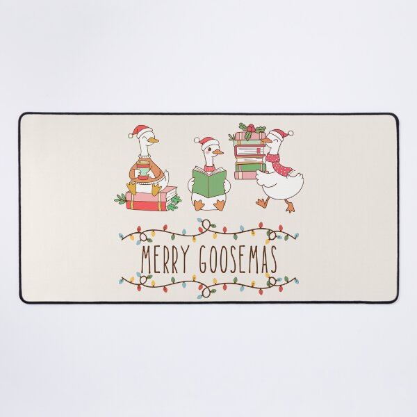 Item preview, Merry Goosemas: just a bookish goose designed and sold by ElixirCraft.