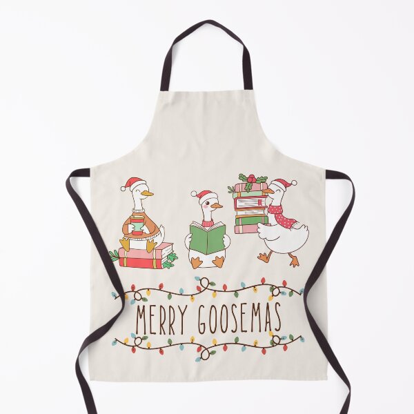 Item preview, Merry Goosemas: just a bookish goose designed and sold by ElixirCraft.