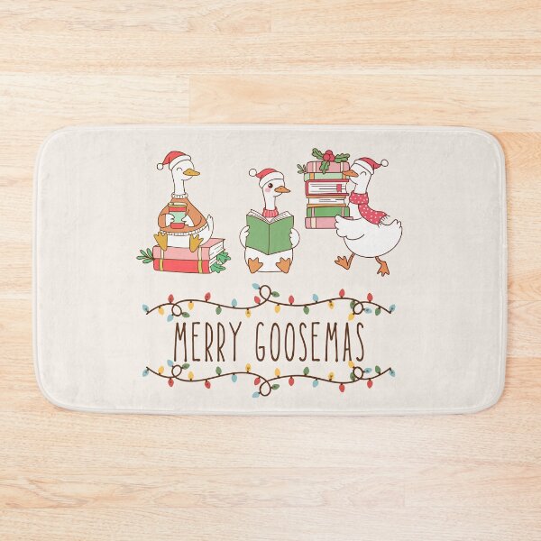 Item preview, Merry Goosemas: just a bookish goose designed and sold by ElixirCraft.