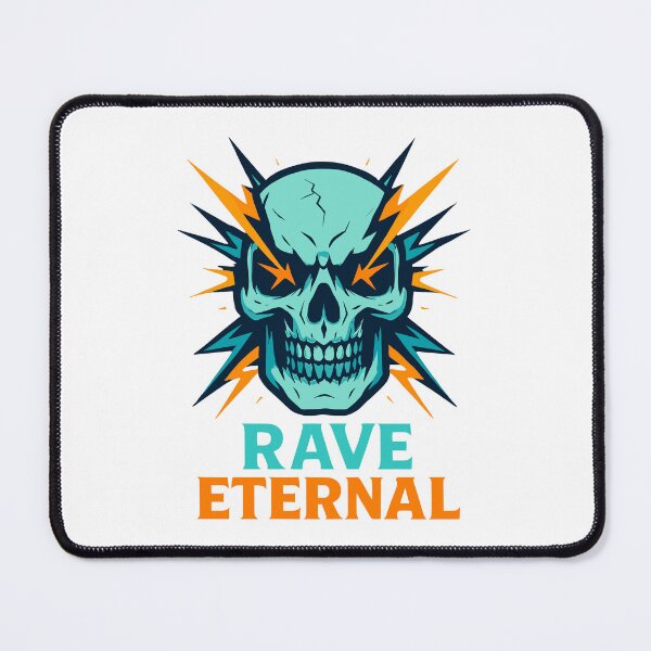 Item preview, Rave Eternal – Skull Energy designed and sold by Wear The Sound.