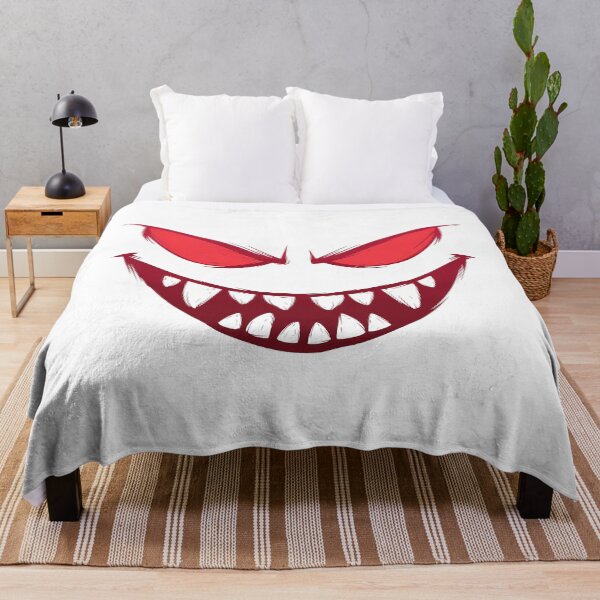 Item preview, Evil Grin Face – Creepy Smile Halloween Design designed and sold by DesignArtist.ia.