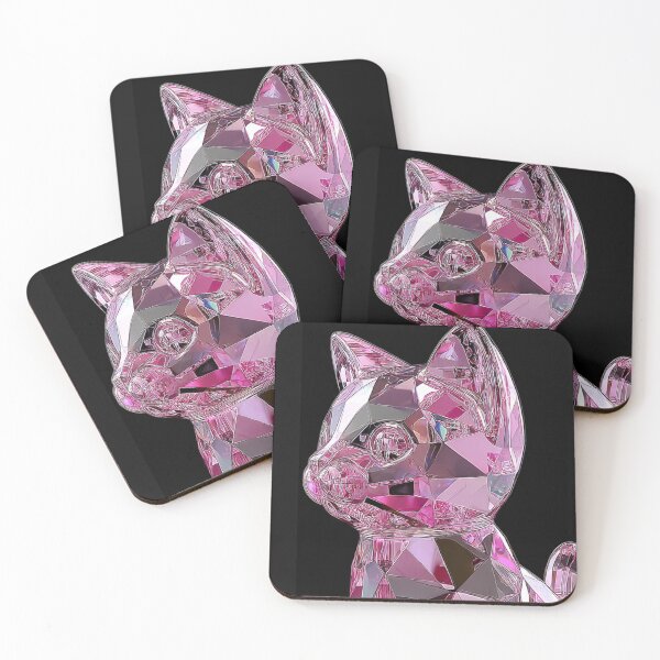 Item preview, Cat Lovers Made of Pink Crystal designed and sold by AngelHomes1.