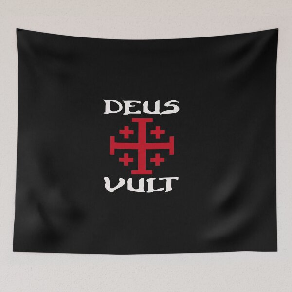 Item preview, Jerusalem Cross Deus Vult Original designed and sold by Fandom Blast .