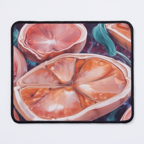 Item preview, Vibrant Sliced Grapefruit Texture designed and sold by Help De Helpers.