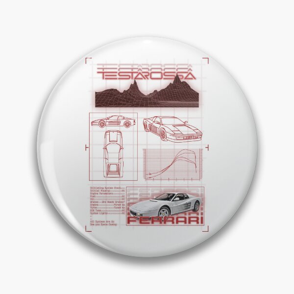 Item preview, Ferrari Testarossa designed and sold by Wunjo Store.