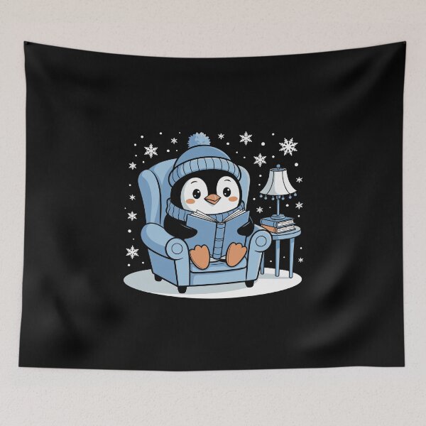 Item preview, Cozy Penguin Reading designed and sold by jkrphoto.