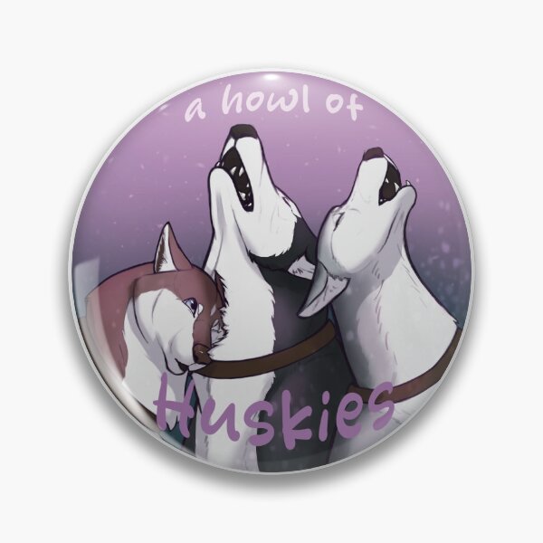 Item preview, A Howl of Huskies designed and sold by IronyFerrum.