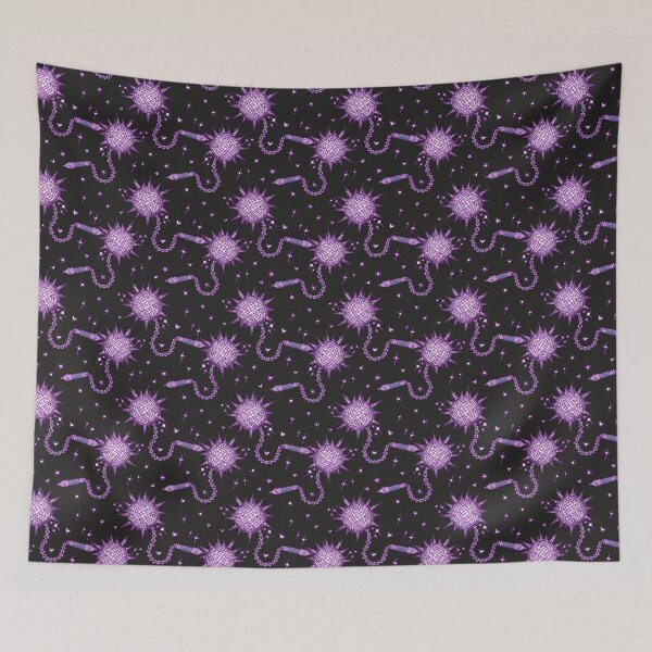 Item preview, Purple Disco Flail - Black designed and sold by Neon-Harvest.