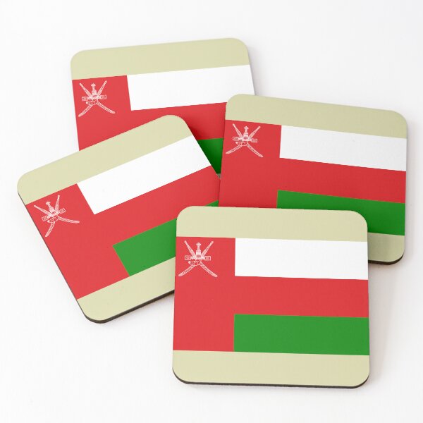 Item preview, Oman Flag – Coastal Dune Emblem Design designed and sold by Dany05117671.