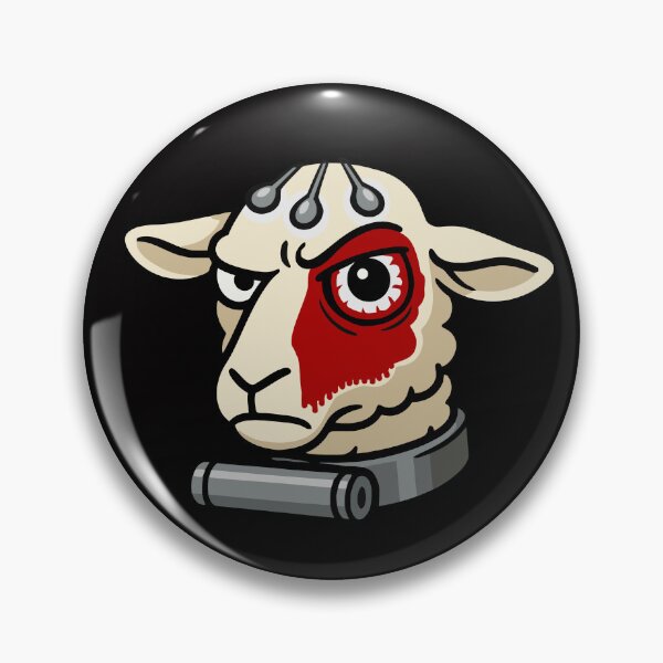 Item preview, Infected Eye Sheep — Sci-Fi Lab Experiment designed and sold by pixel-overdose.