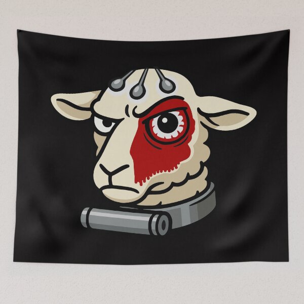 Item preview, Infected Eye Sheep — Sci-Fi Lab Experiment designed and sold by pixel-overdose.