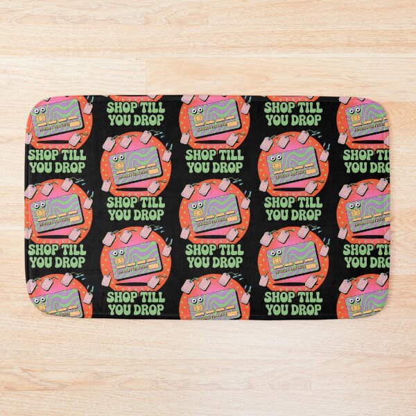 Item preview, Shop Till You Drop – Groovy Credit Card Retail designed and sold by Taans-Creation.